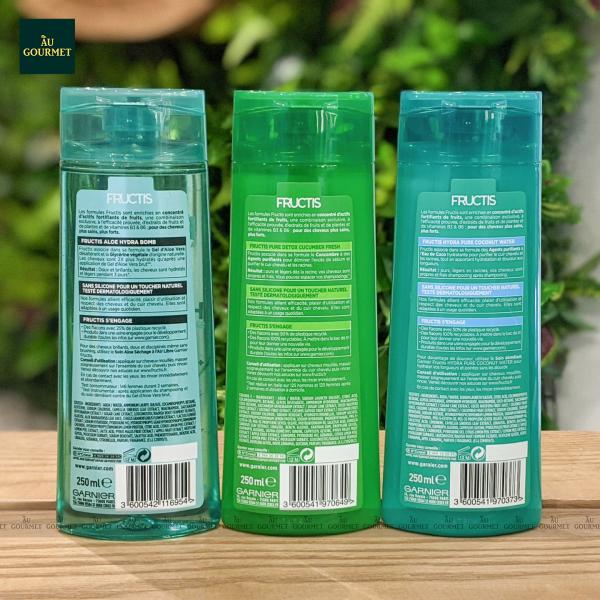 Garnier fructis dầu gội 250ml