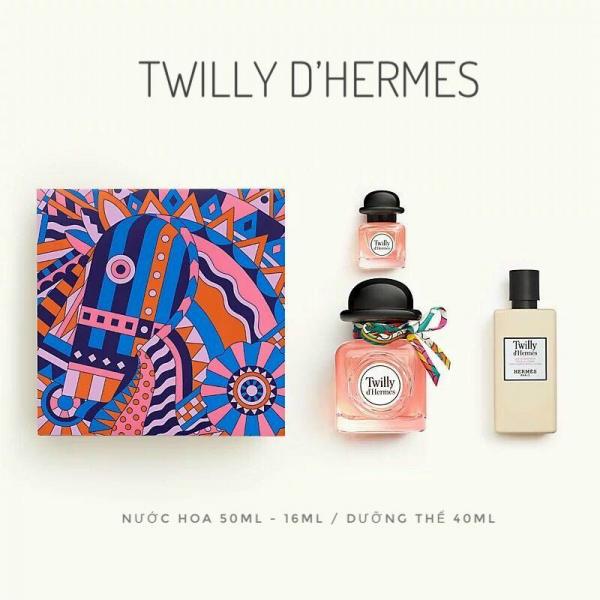 Set quà tặng Twilly d'Hermes