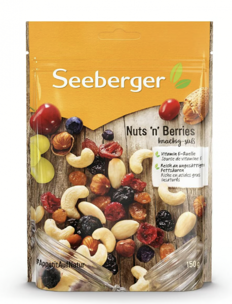 Seeberger Nuts'n Berries (Hạt tổng hợp sấy)