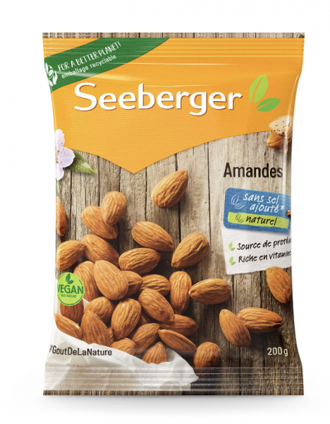 Seeberger Amandes (Hạt hạnh nhân sấy)