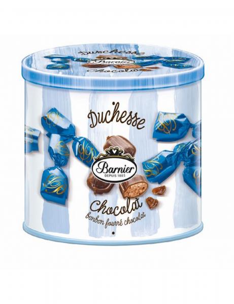Duchesse chocolat Boîte Fer Ronde 200g