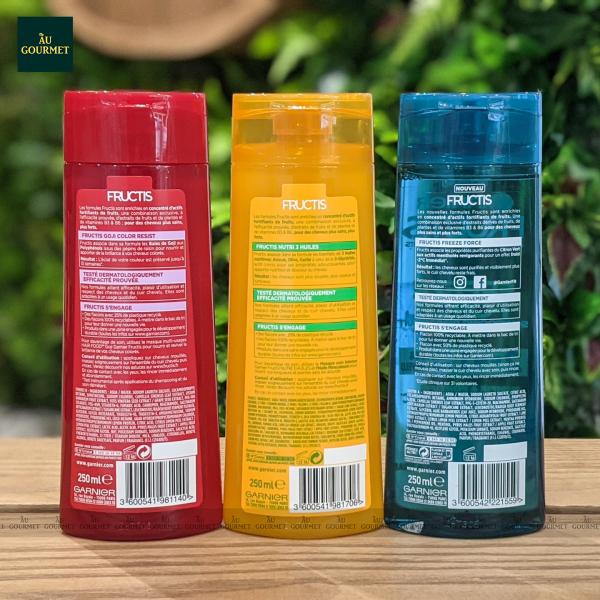 Garnier fructis dầu gội 250ml