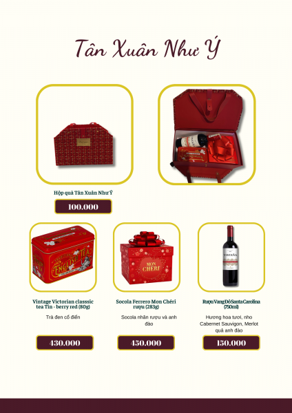 Set quà Tết: Tân Xuân Như Ý