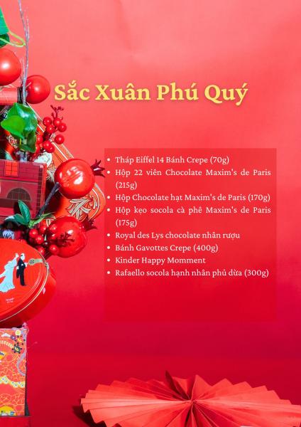 Set quà Tết Sắc Xuân Phú Quý