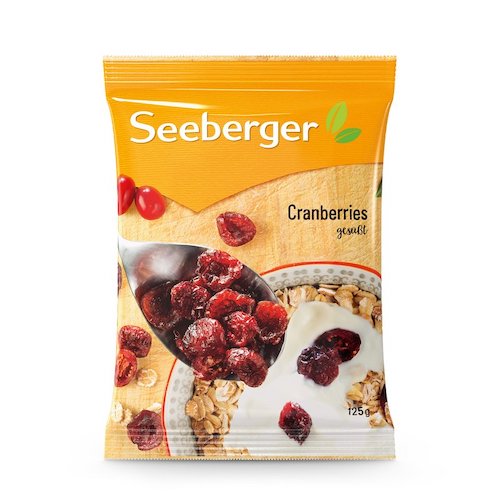 Seeberger Cranberries Gesubt (Quả Cherry sấy)