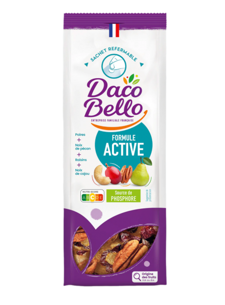 Daco Bello Formule Active (Hạt và quả sấy)