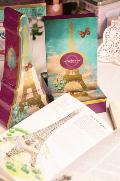 Boite metal Tour Eiffel 200g