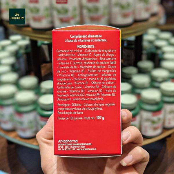 ARKOPHARMA A ZinC Vitalite Vitamine tổng hợp 107g (Hộp)