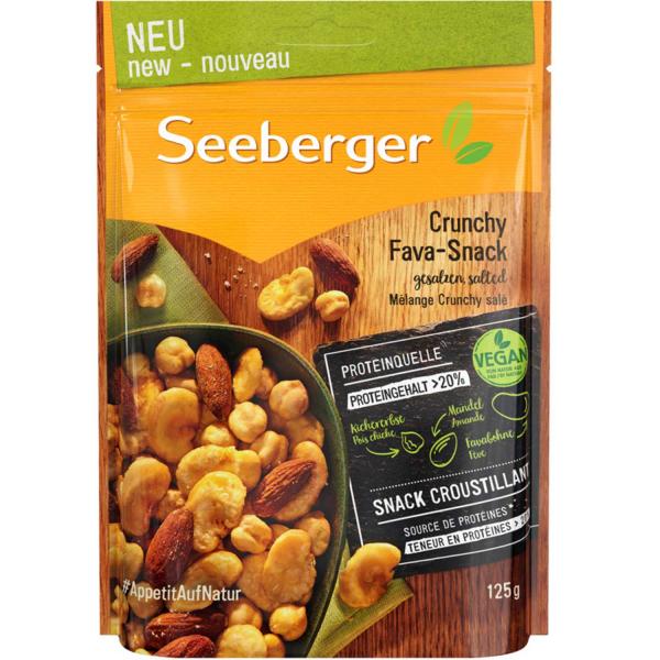 Seeberger Crunchy Fava Snack (Hạt tổng hợp sấy)