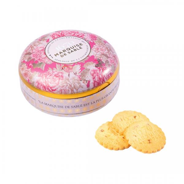 Boite Metal Ronde Ecrin Tresor 175g