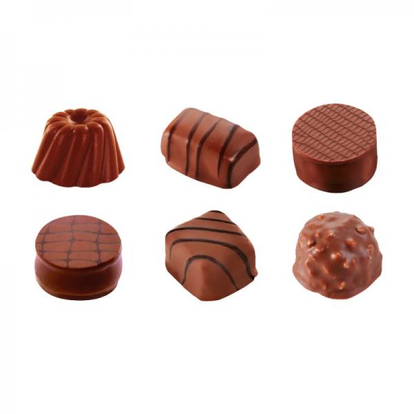 Connoisseurs - 12 assorted milk chocolates-120g