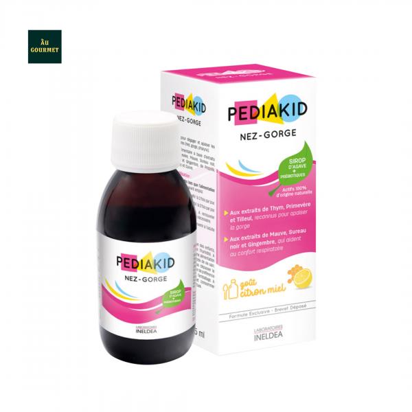 Pediakid Mũi, họng vị chanh mật ong 125ml
