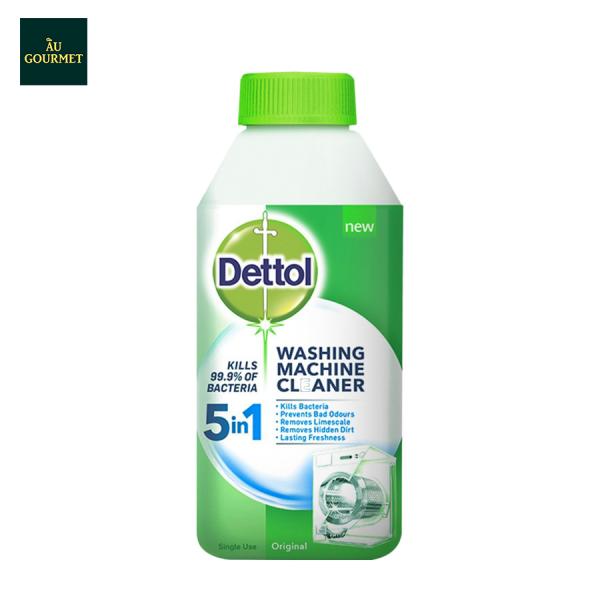 Dettol washing machine cleaner nước tẩy rửa lồng giặt 250ml