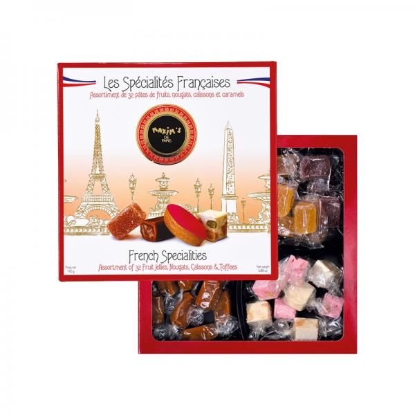 French Specialities : jellies, nougats, calissons, toffees - 225g