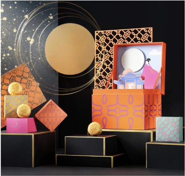 Hộp quà trung thu Ritz - Carlton Hong Kong (Hộp 8 bánh)