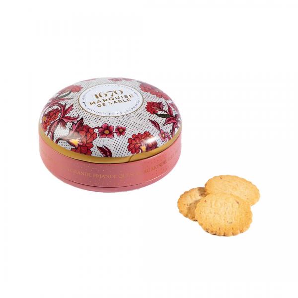 Boite Metal Ronde Reverie Fleurie 175g