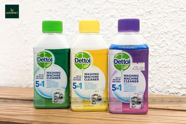 Dettol washing machine cleaner nước tẩy rửa lồng giặt 250ml