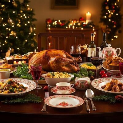 Gà tây nướng Au Gourmet mùa lễ hội