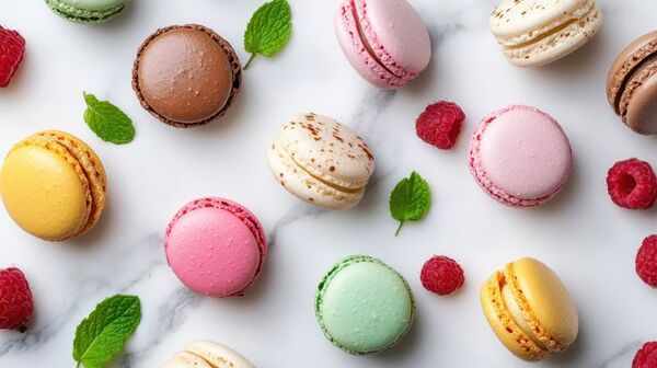 Macaron Pháp sắc màu nghệ thuật