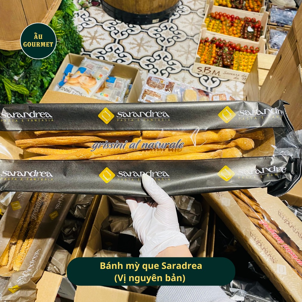 Grissini bánh mỳ que giòn tan đầy tinh tế