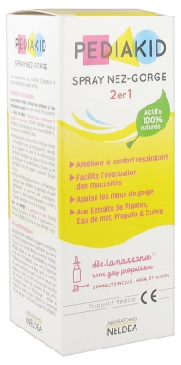 PEDIAKID SPRAY NEZ GORGE: XỊT MŨI HỌNG GIÚP BÉ VƯỢT QUA MÙA NỒM ẨM