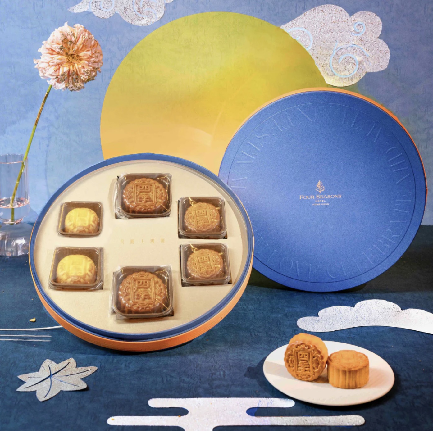 Bánh trung thu Four Seasons Hong Kong - Dấu ấn đêm trăng