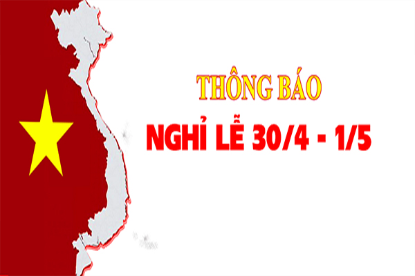 THÔNG BÁO NGHỈ LỄ 1/5 CỦA AU GOURMET