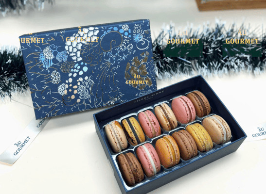 Macaron Pierre Hermé Giáng Sinh Bộ sưu tập ngọt ngào cho mùa lễ hội rực rỡ