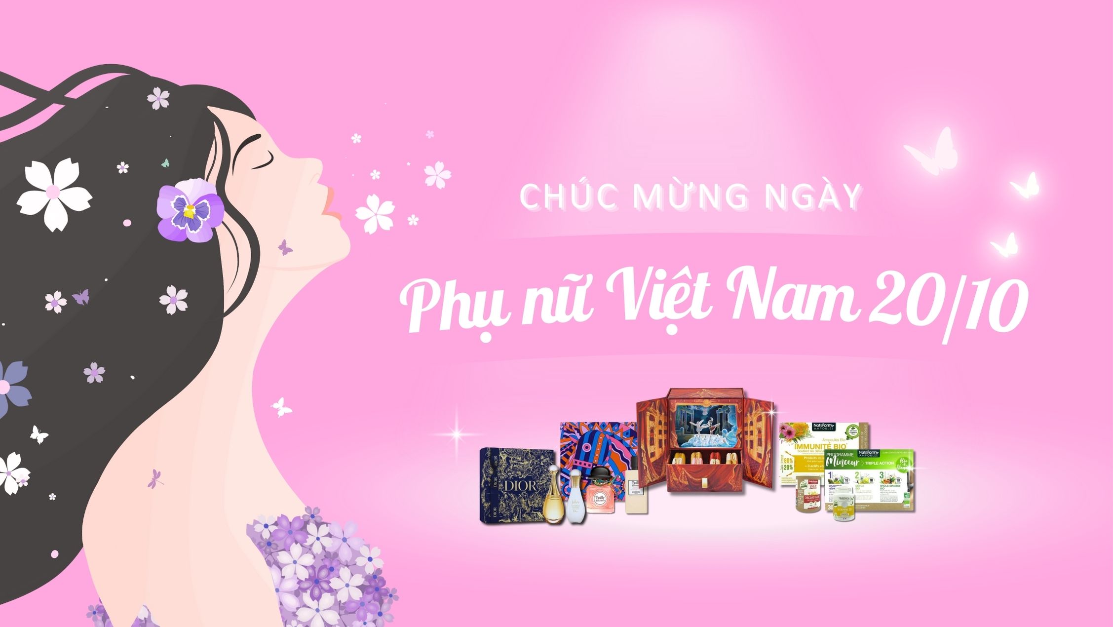 Au Gourmet chúc mừng ngày Phụ nữ Việt Nam 20/10