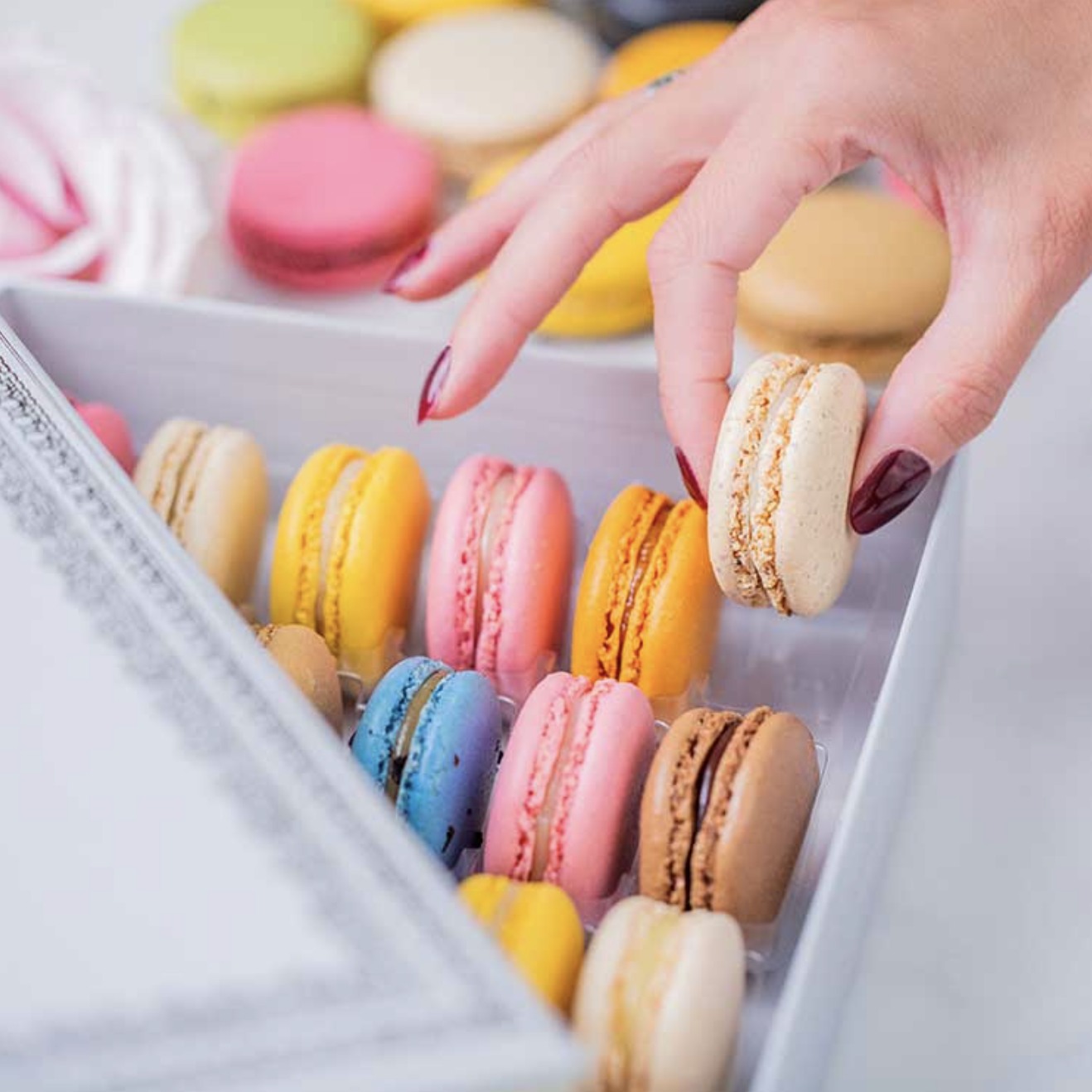 Thưởng thức Macaron chuẩn Pháp - Sống như người Paris tại Au Gourmet