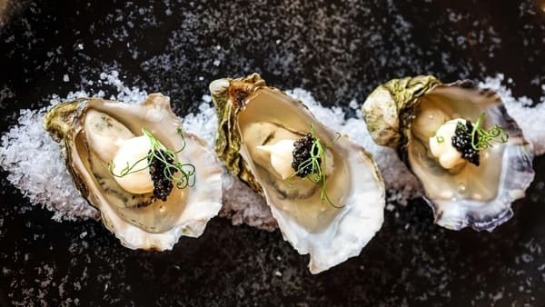 Tiệc hàu & Champagne xu hướng fine dining tại gia